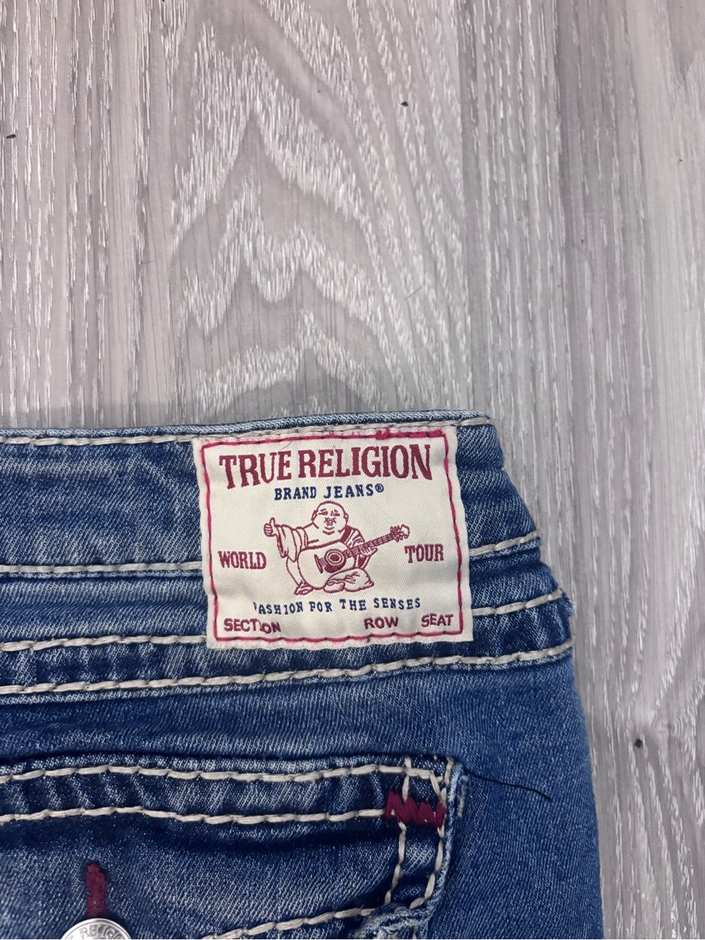 True Religion Low Rise Joey Flare Jeans - Picture 4 of 5